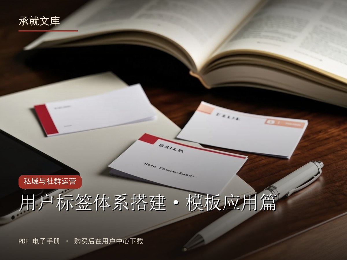 用户标签体系搭建·模板应用篇