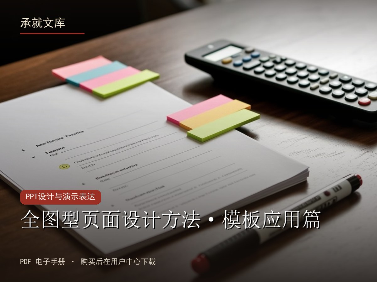 全图型页面设计方法·模板应用篇