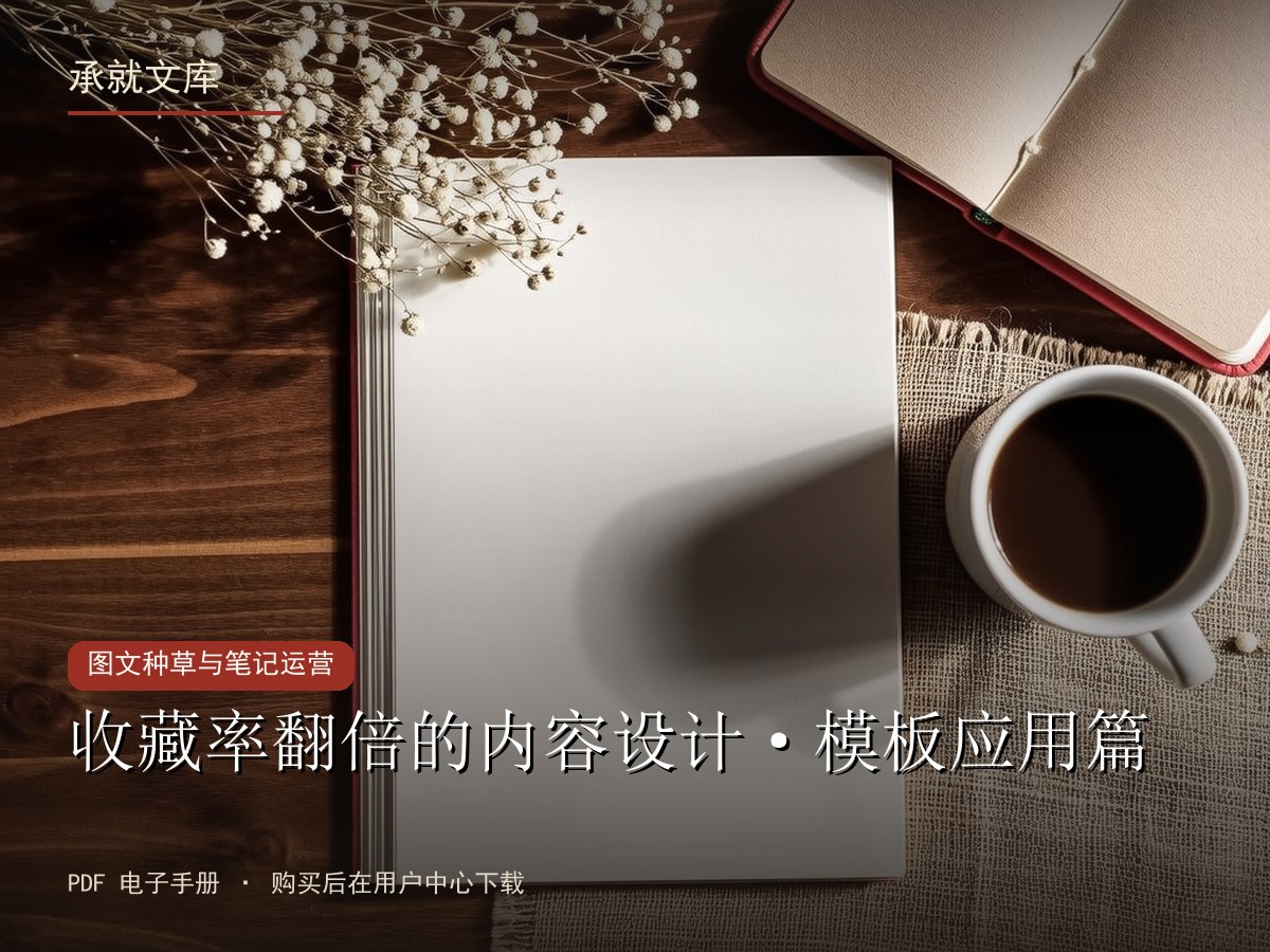 收藏率翻倍的内容设计·模板应用篇
