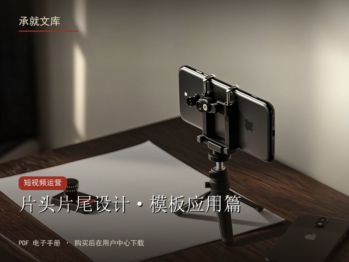片头片尾设计·模板应用篇