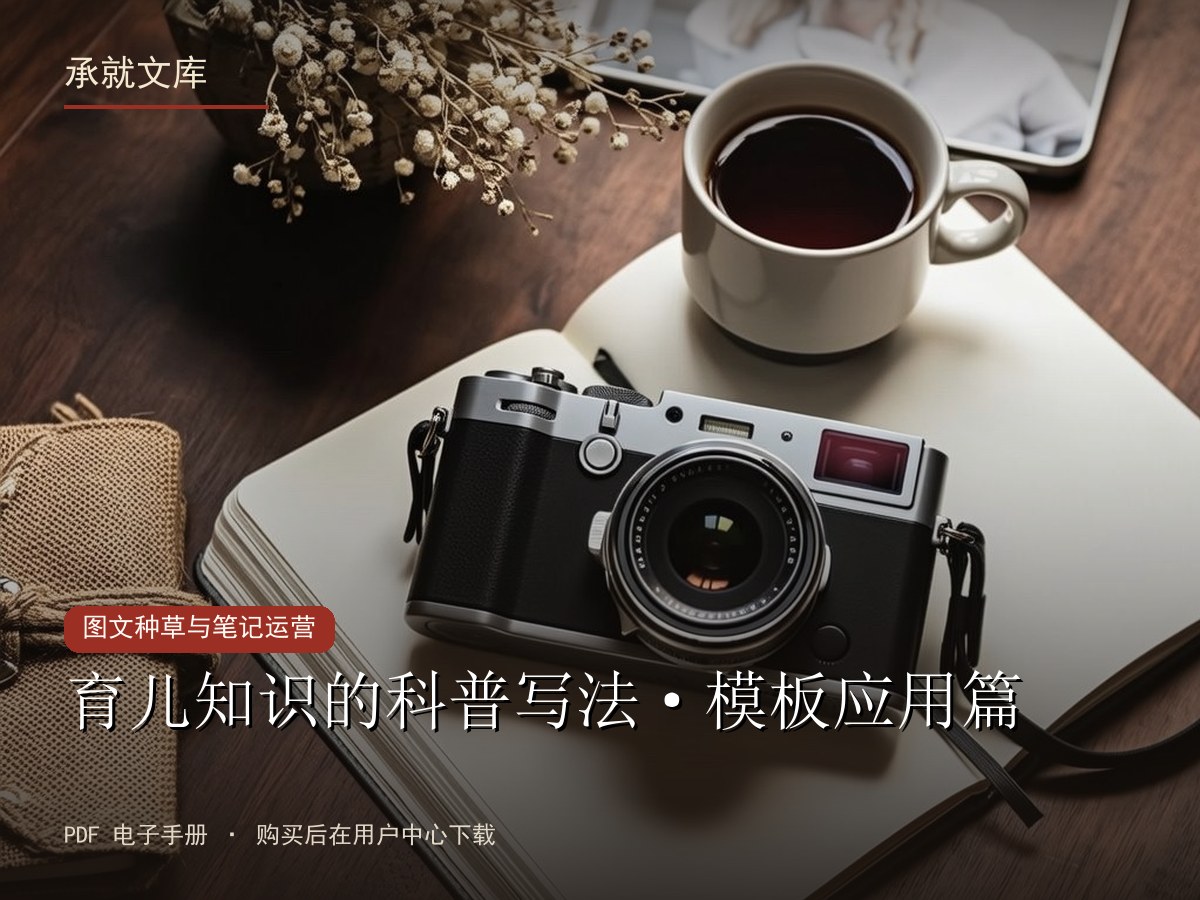 育儿知识的科普写法·模板应用篇