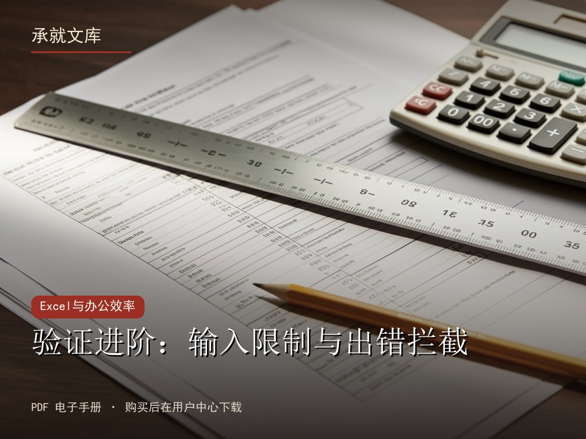 验证进阶：输入限制与出错拦截