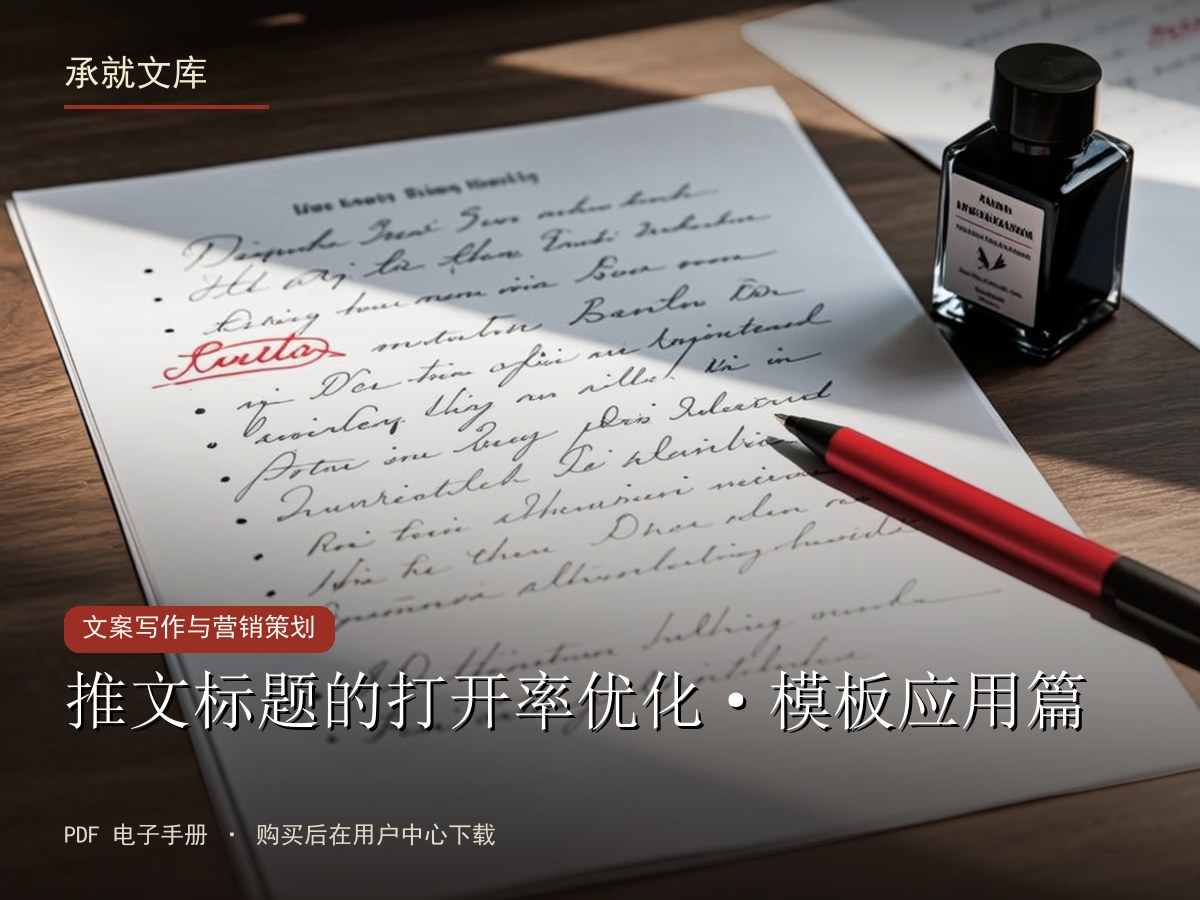 推文标题的打开率优化·模板应用篇