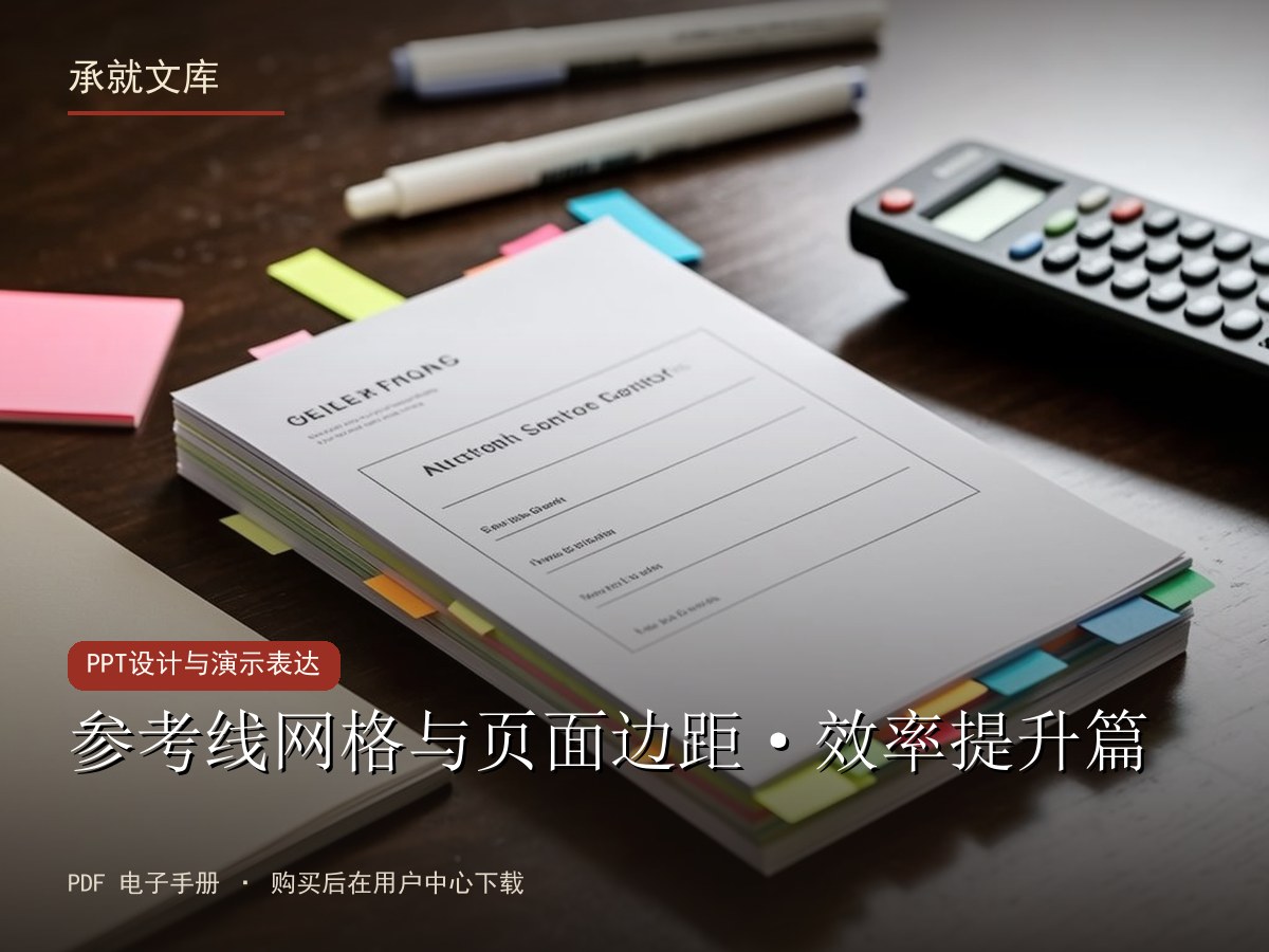 参考线网格与页面边距·效率提升篇