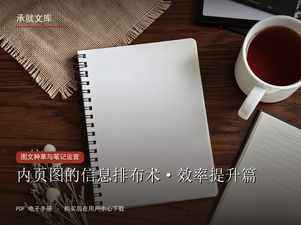 内页图的信息排布术·效率提升篇