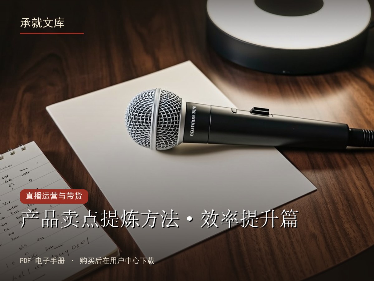 产品卖点提炼方法·效率提升篇