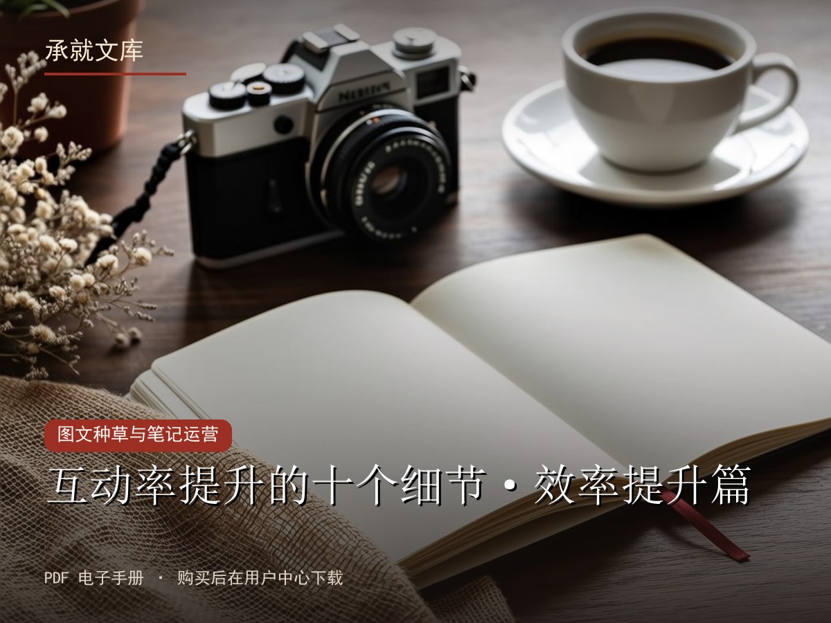 互动率提升的十个细节·效率提升篇