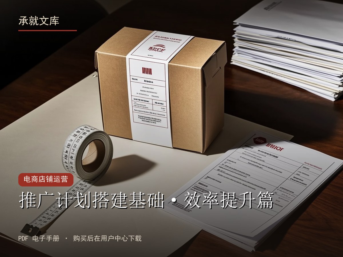 推广计划搭建基础·效率提升篇