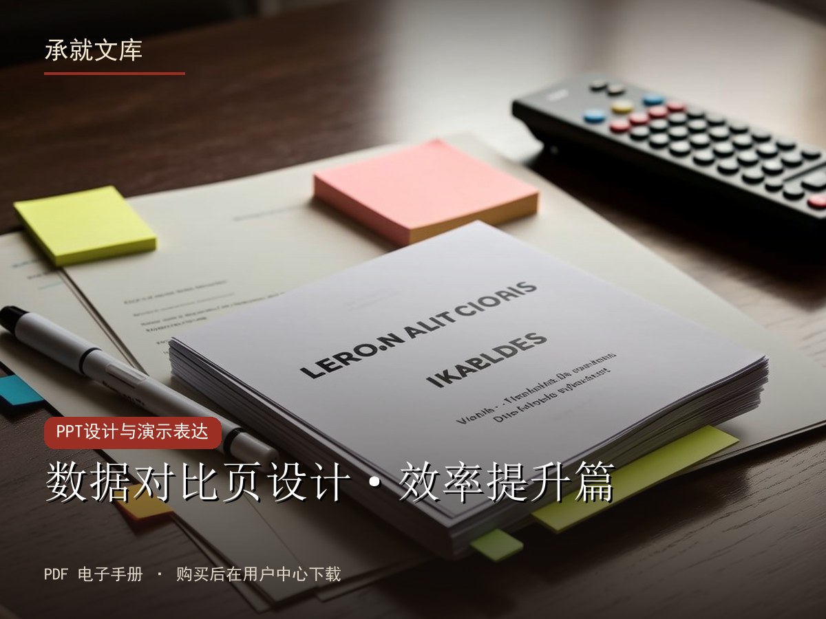 数据对比页设计·效率提升篇