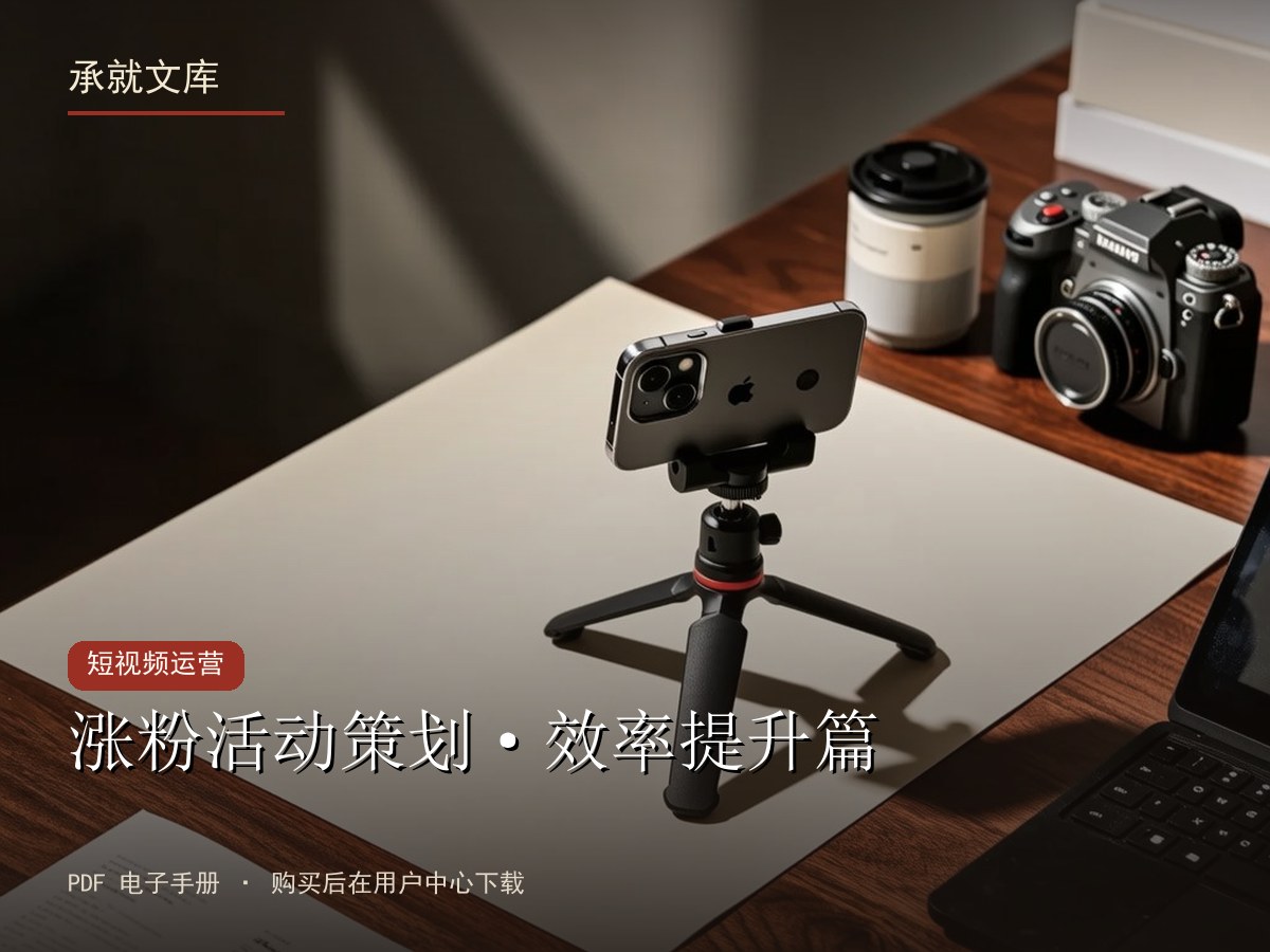 涨粉活动策划·效率提升篇