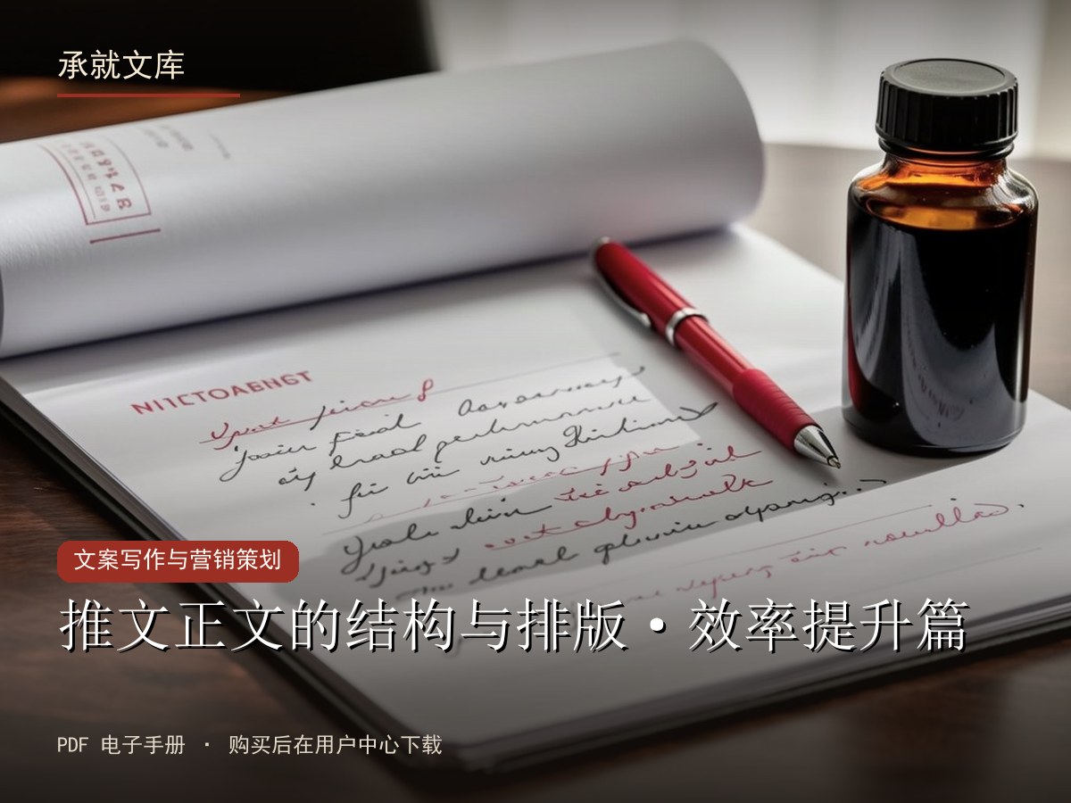 推文正文的结构与排版·效率提升篇