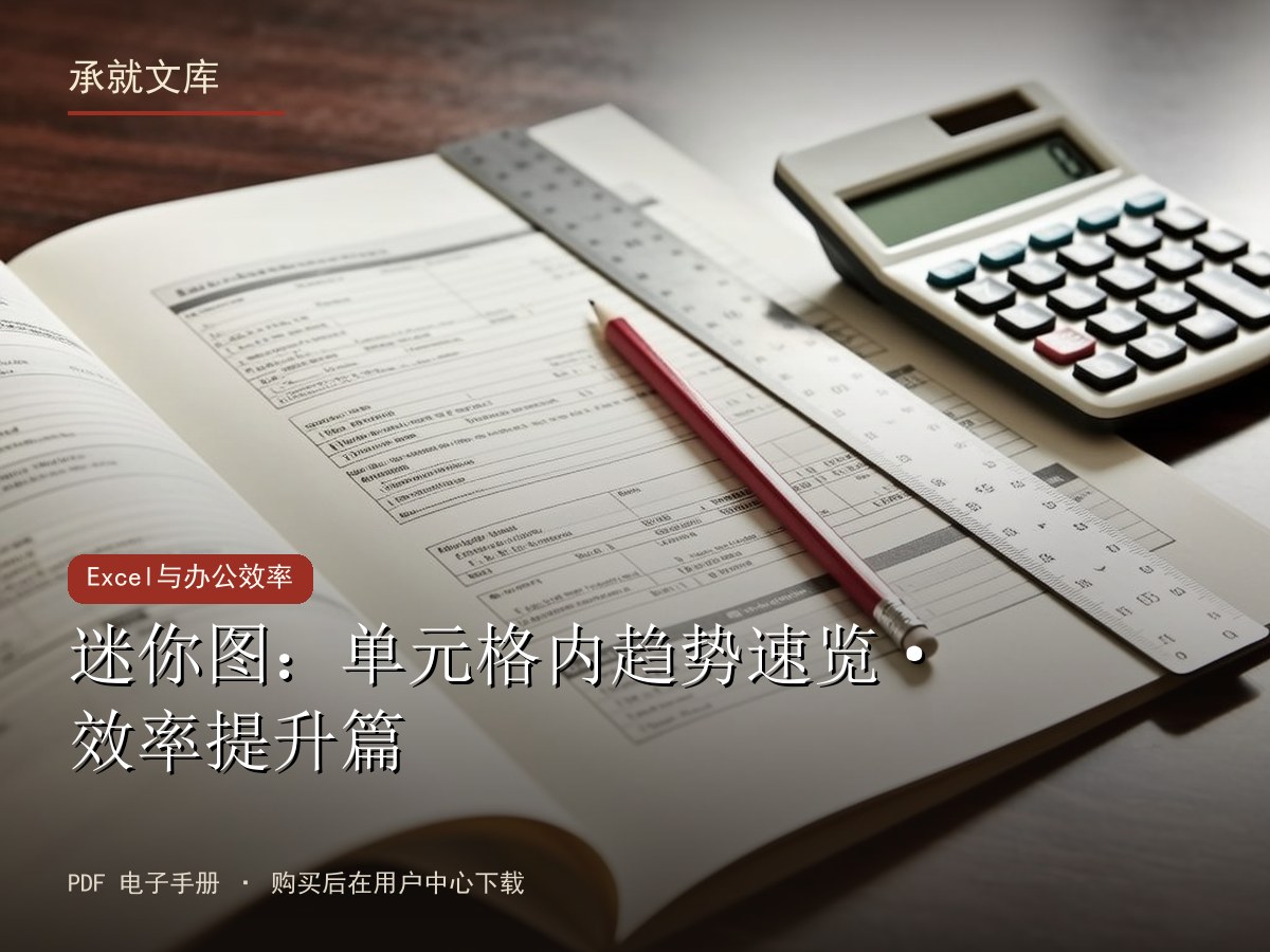 迷你图：单元格内趋势速览·效率提升篇