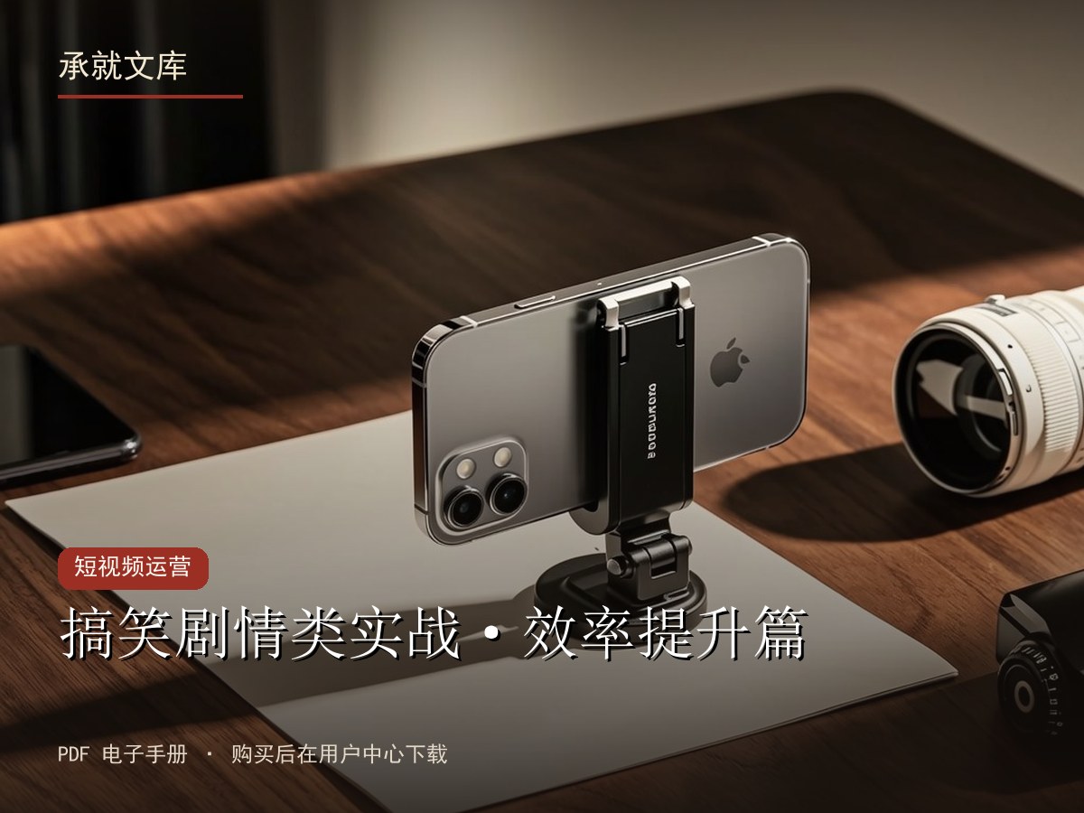 搞笑剧情类实战·效率提升篇