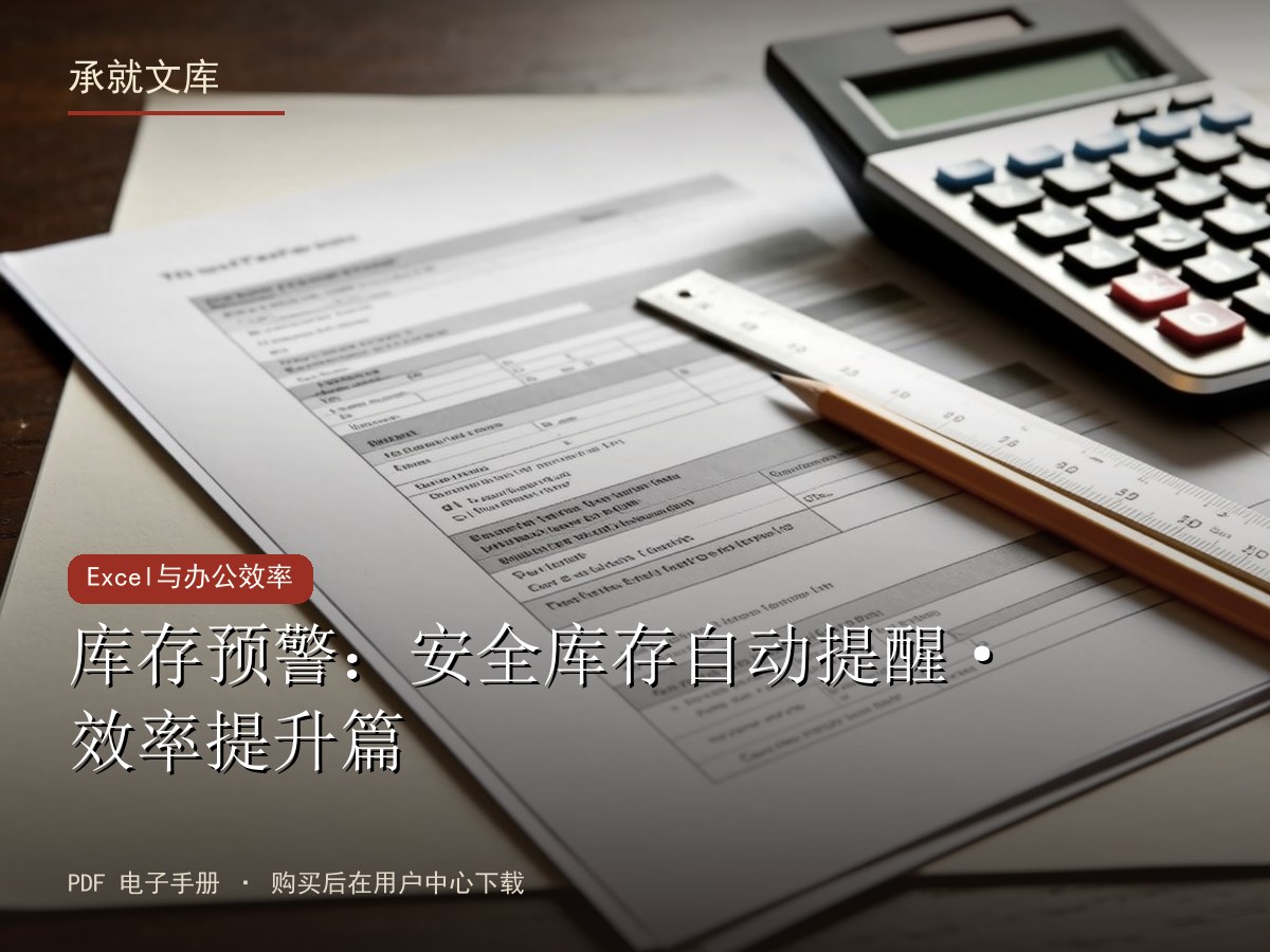 库存预警：安全库存自动提醒·效率提升篇