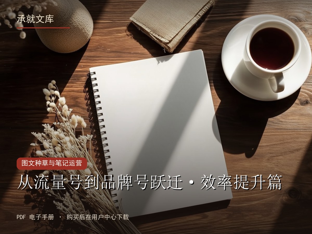 从流量号到品牌号跃迁·效率提升篇