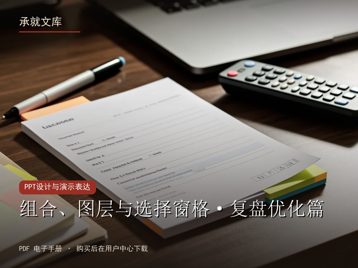 组合、图层与选择窗格·复盘优化篇