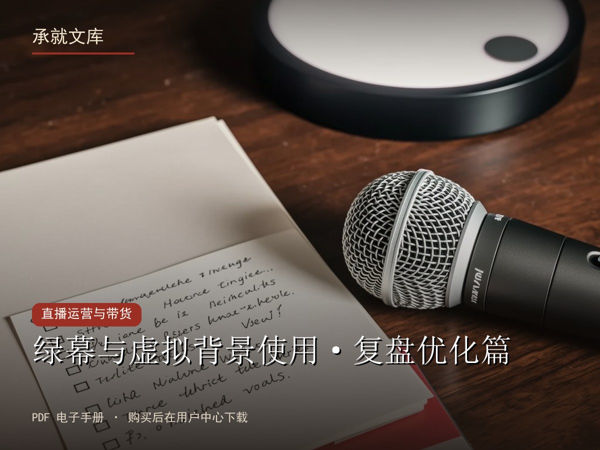 绿幕与虚拟背景使用·复盘优化篇