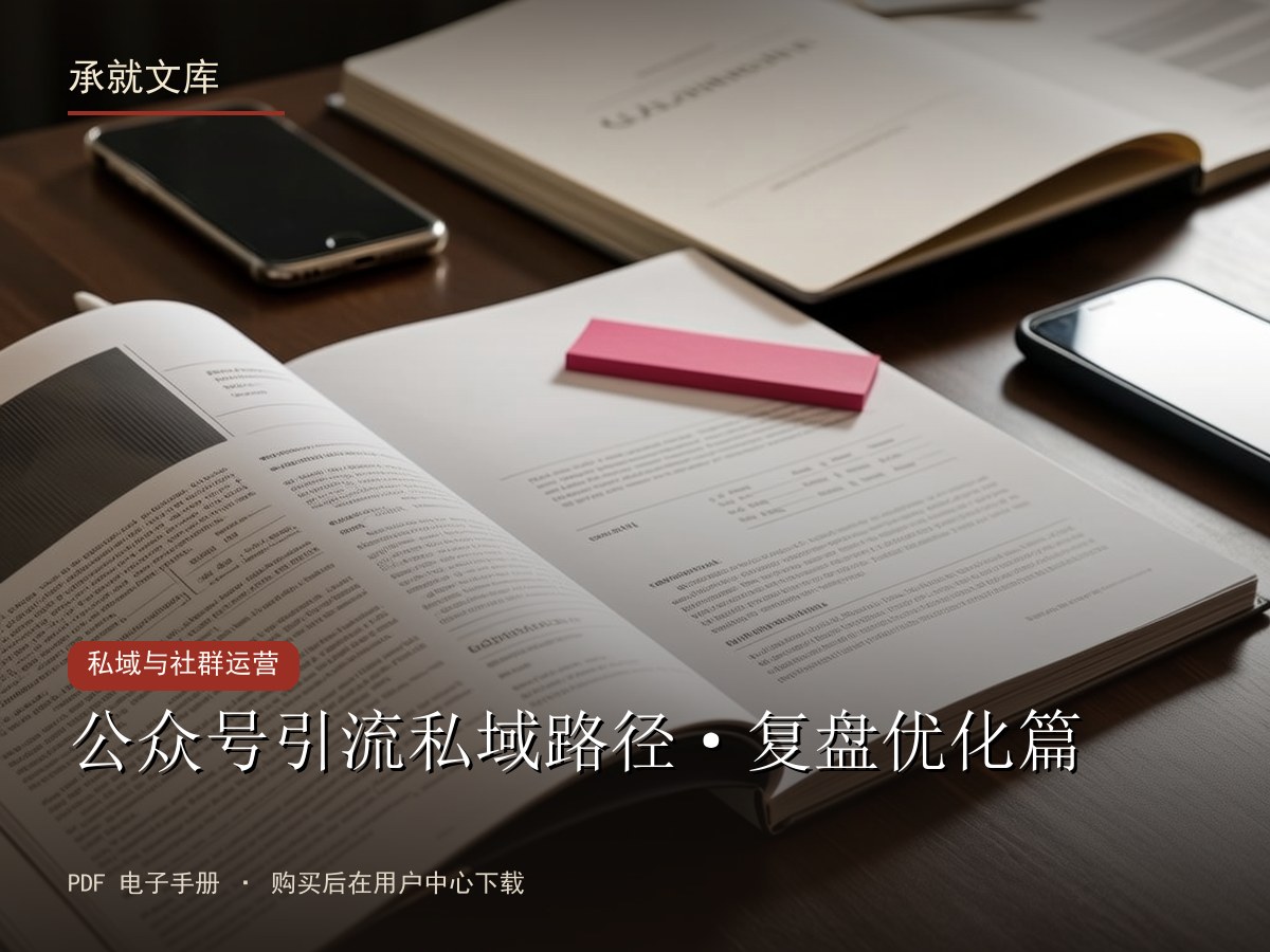 公众号引流私域路径·复盘优化篇