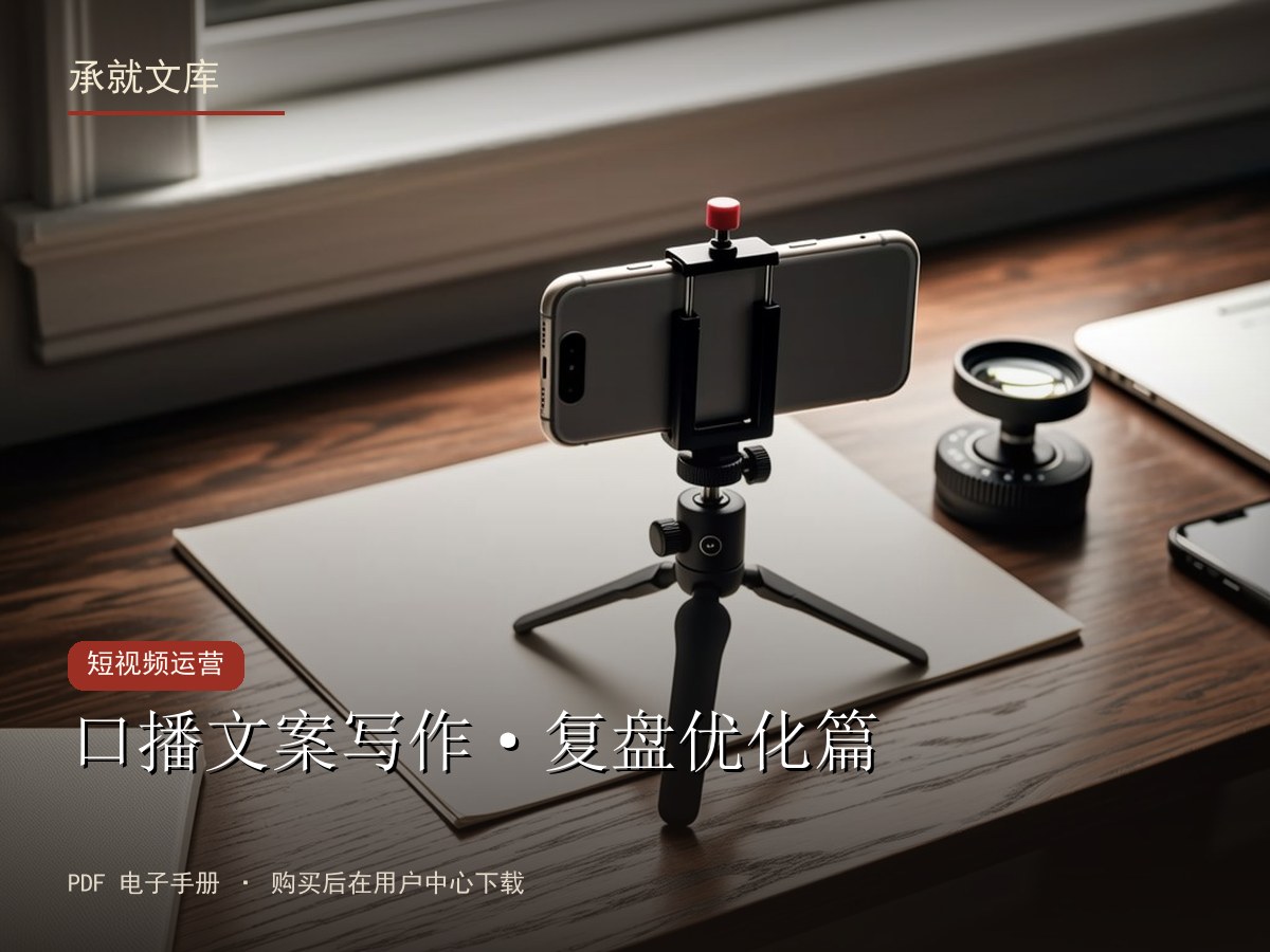 口播文案写作·复盘优化篇