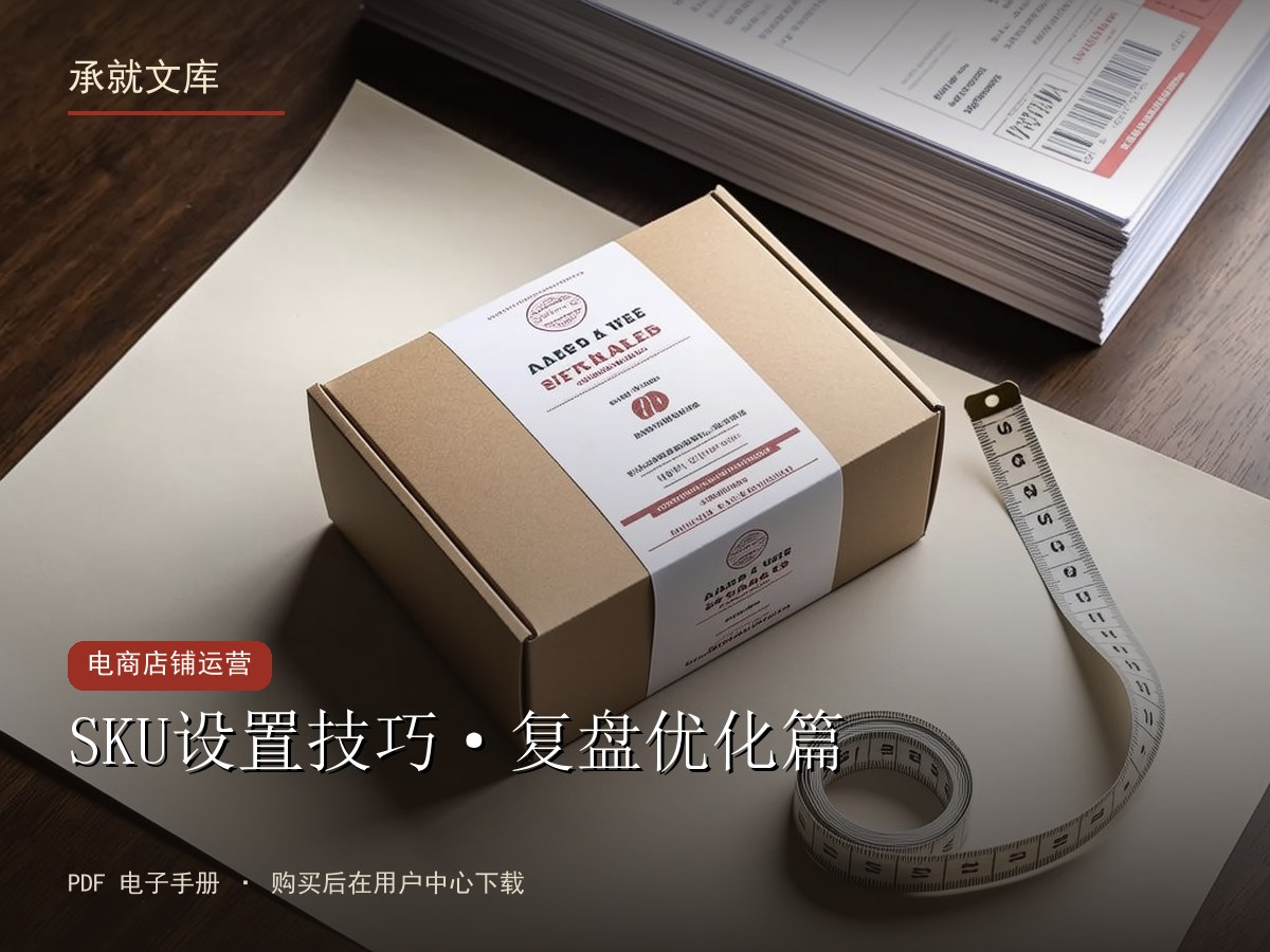 SKU设置技巧·复盘优化篇