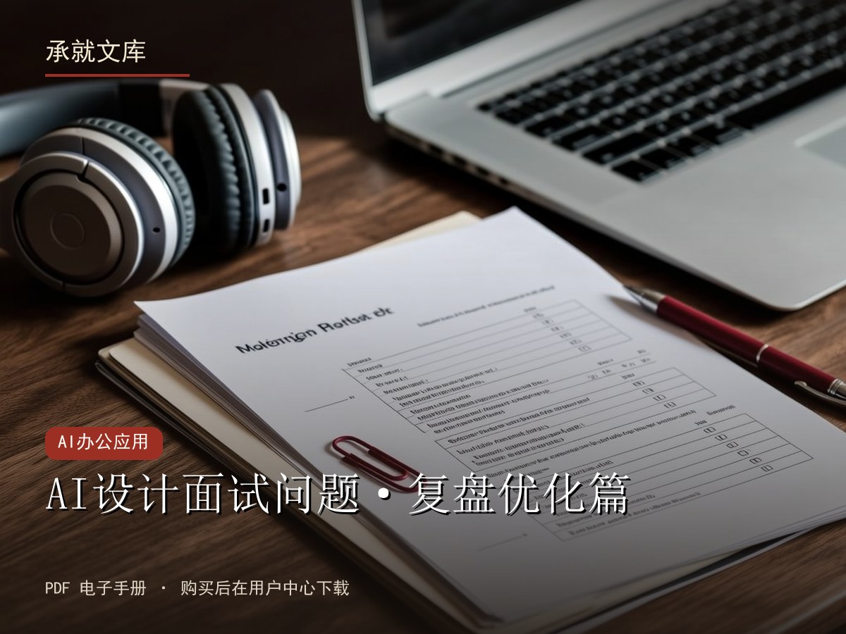 AI设计面试问题·复盘优化篇