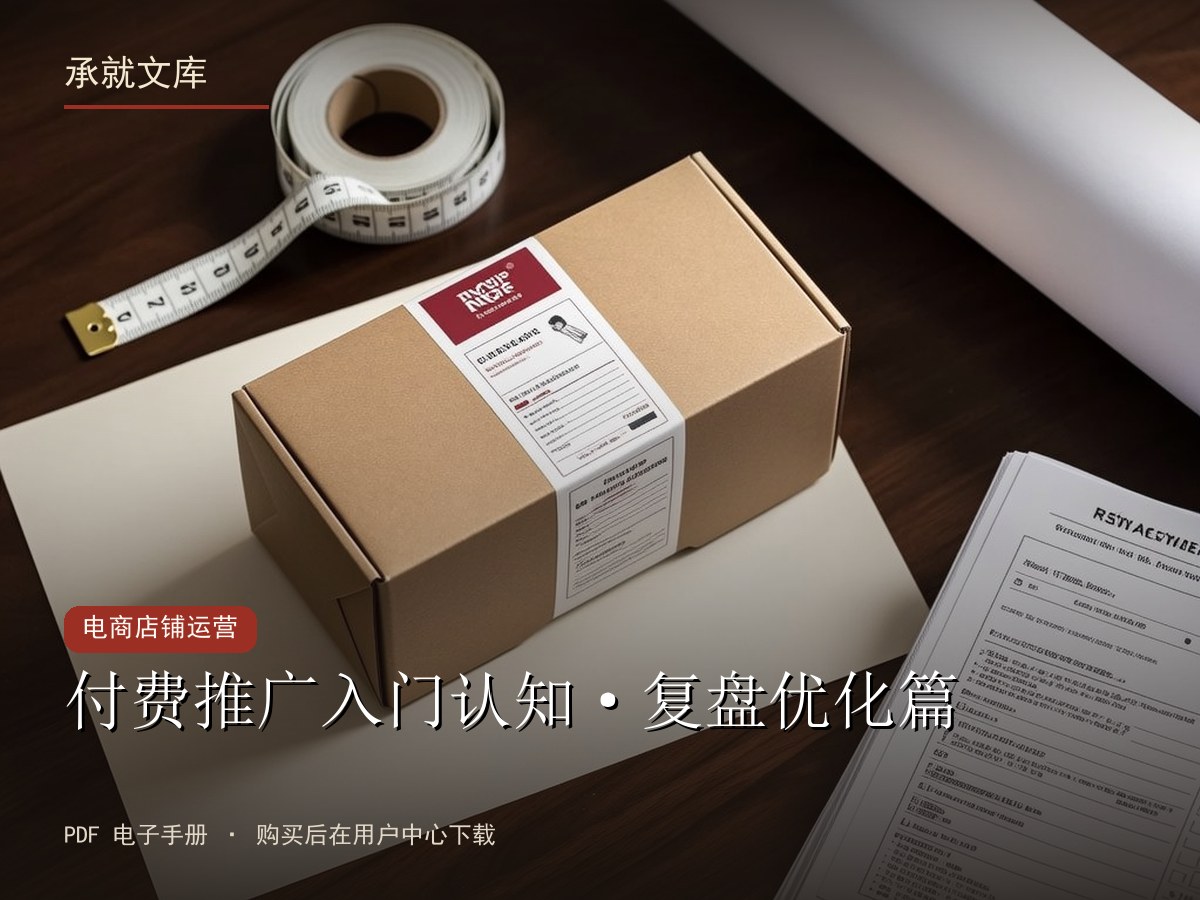 付费推广入门认知·复盘优化篇