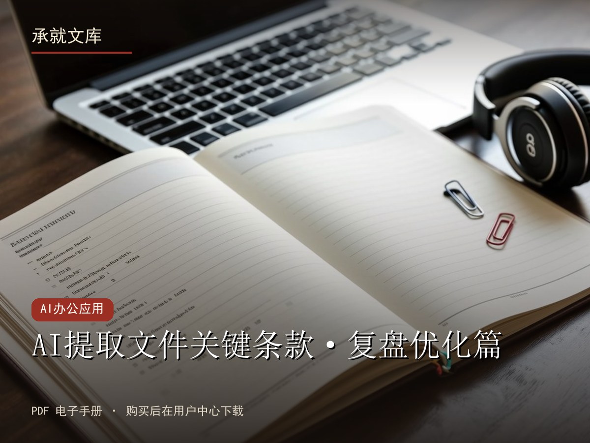 AI提取文件关键条款·复盘优化篇