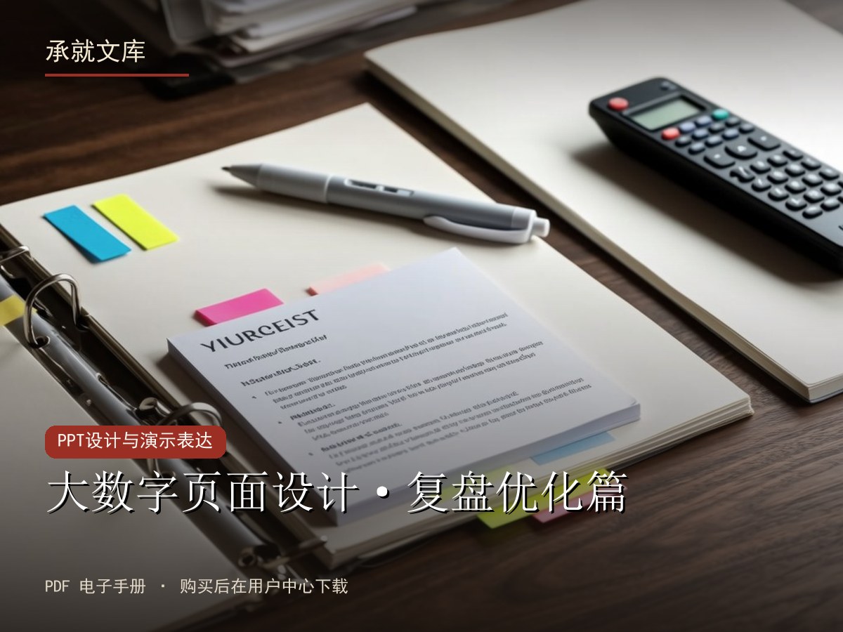 大数字页面设计·复盘优化篇