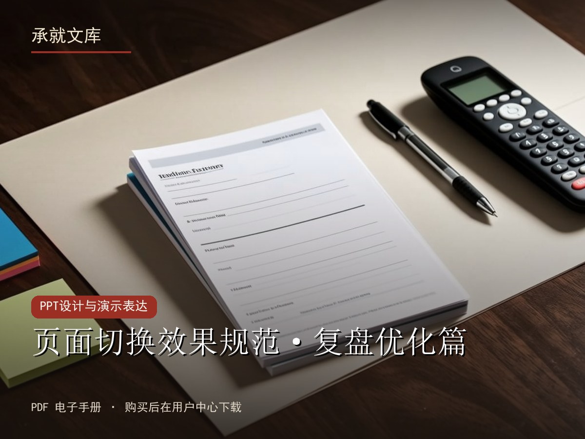 页面切换效果规范·复盘优化篇