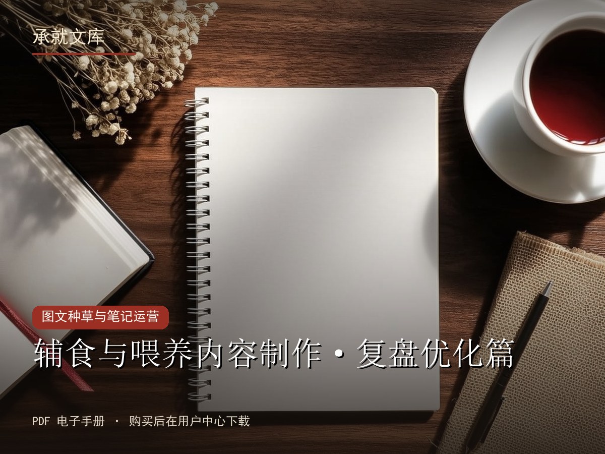 辅食与喂养内容制作·复盘优化篇