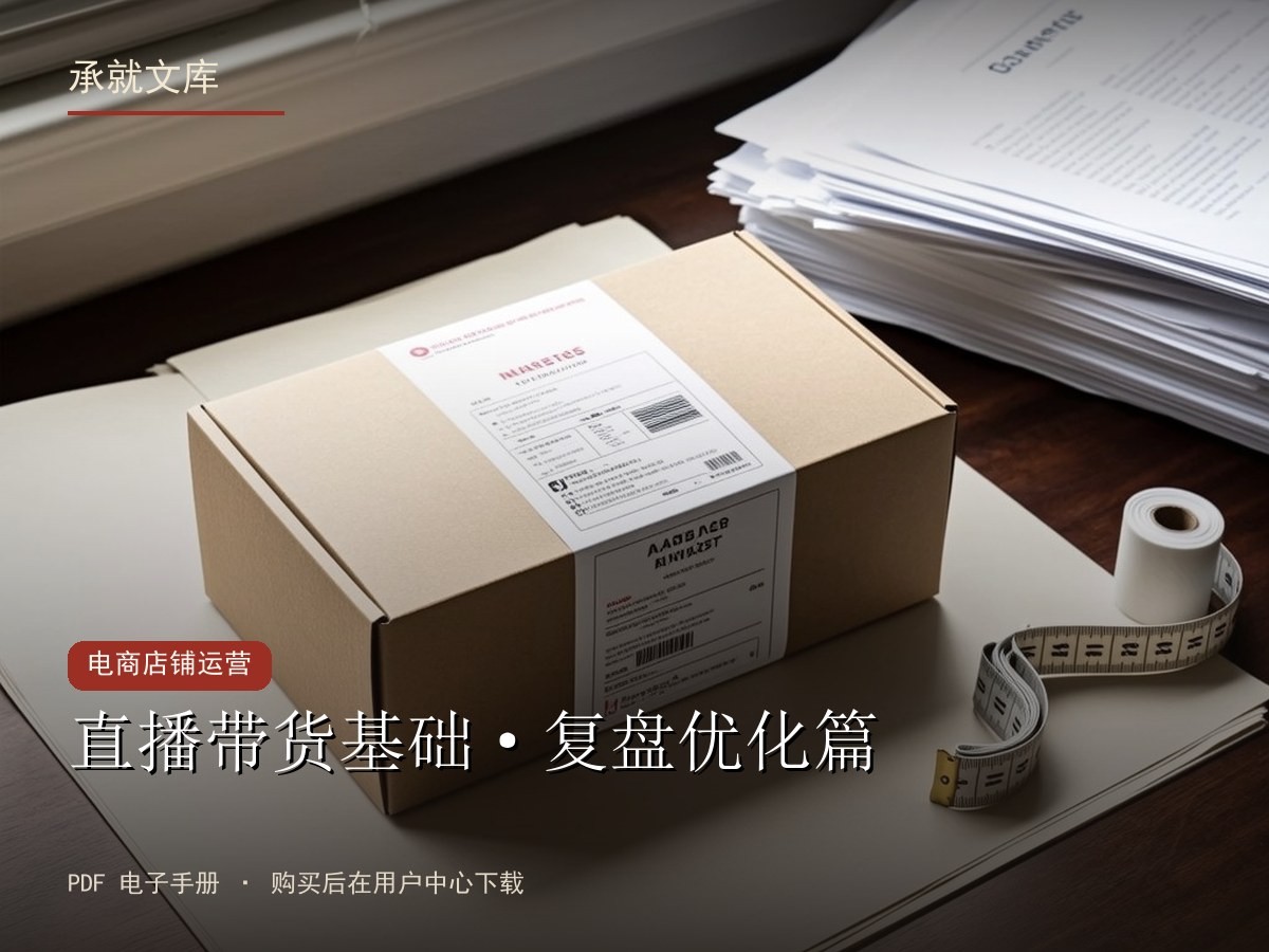 直播带货基础·复盘优化篇