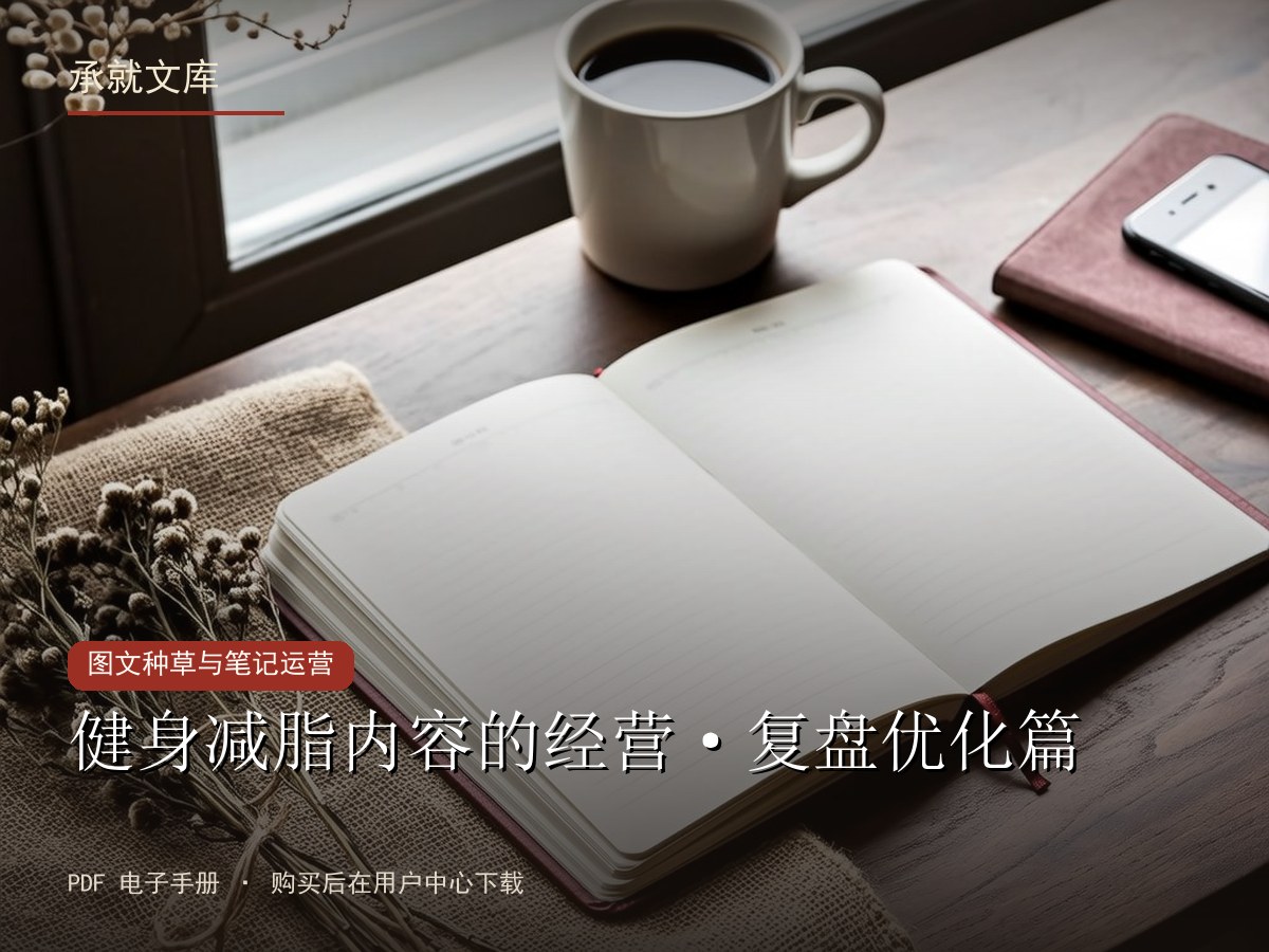 健身减脂内容的经营·复盘优化篇