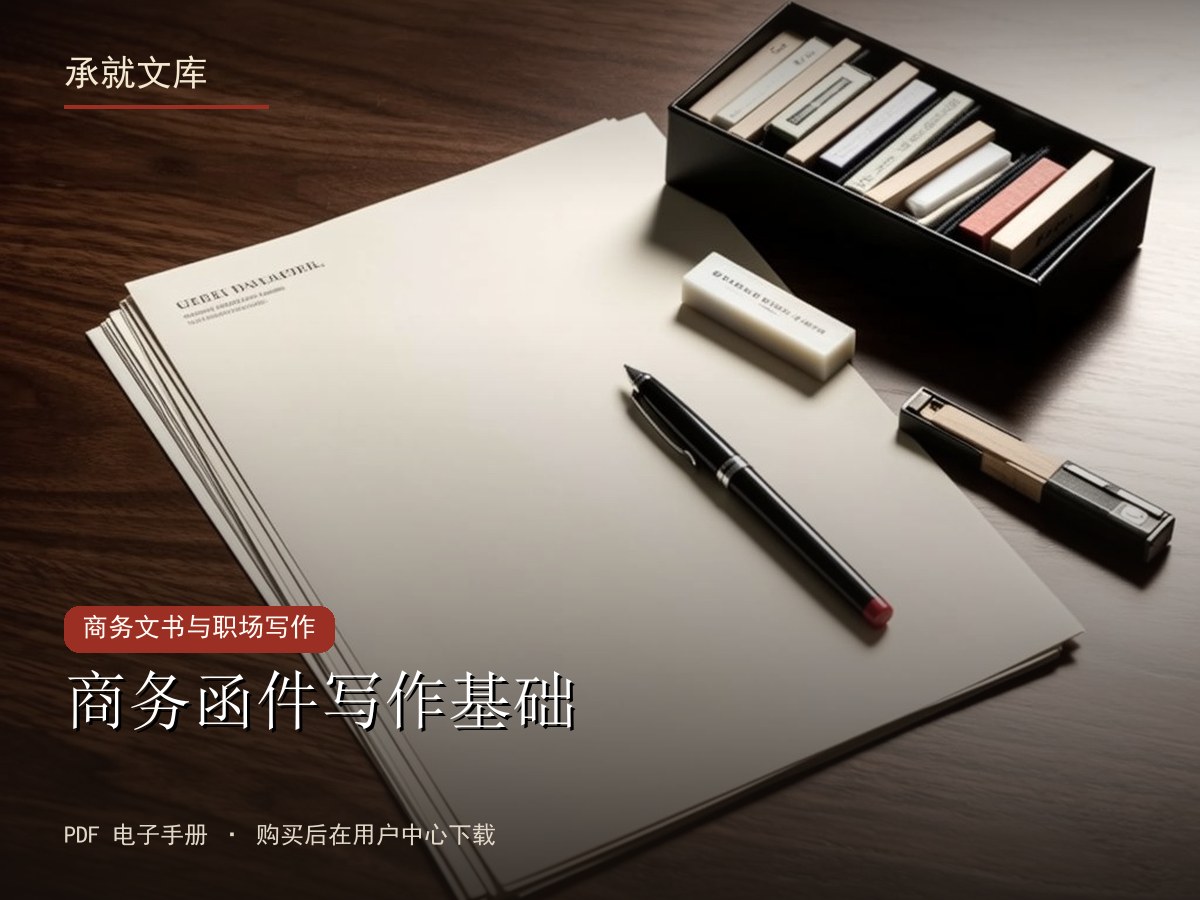 商务函件写作基础