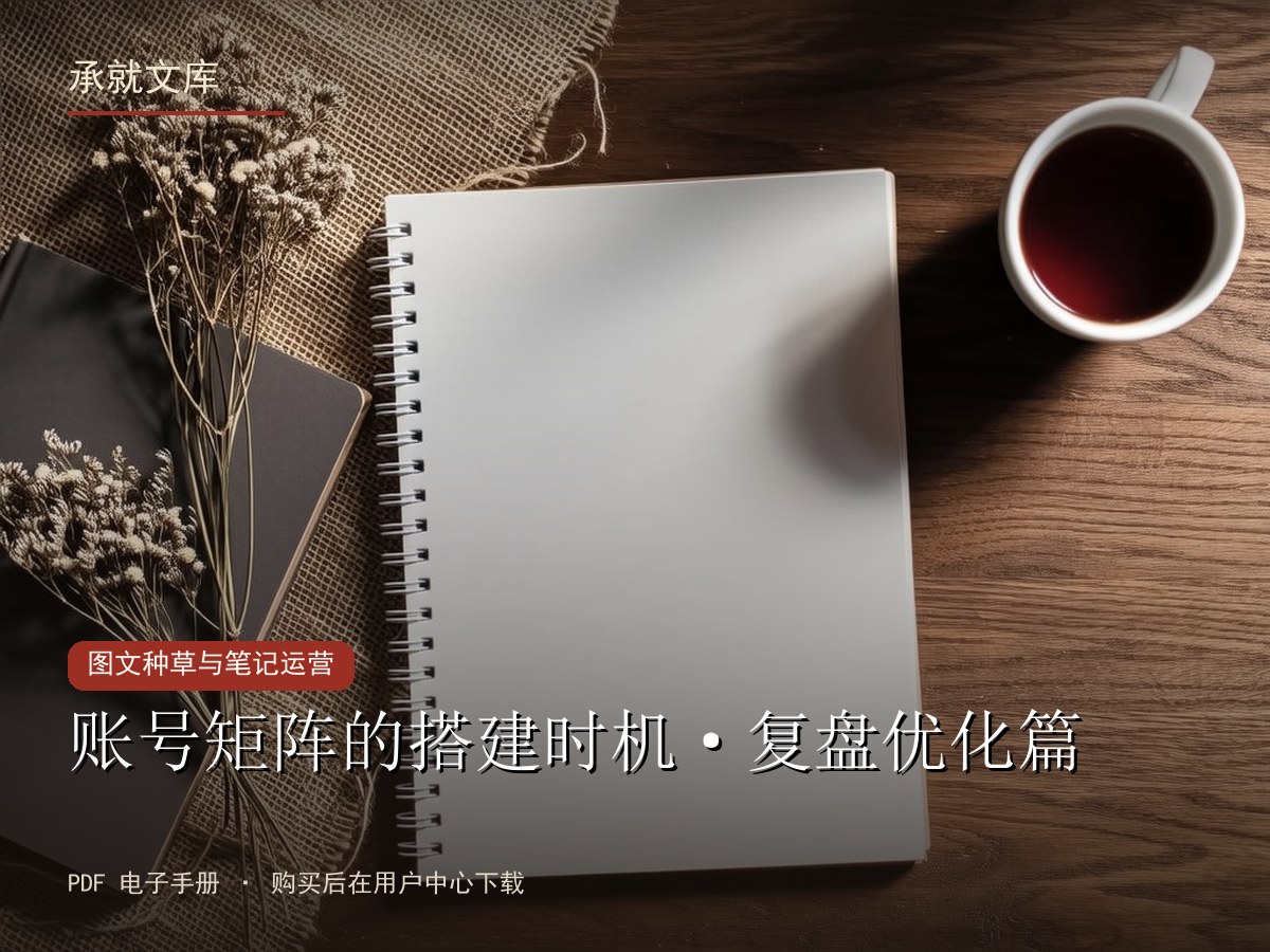 账号矩阵的搭建时机·复盘优化篇