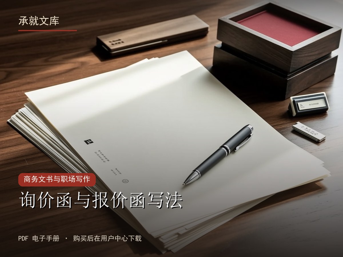 询价函与报价函写法