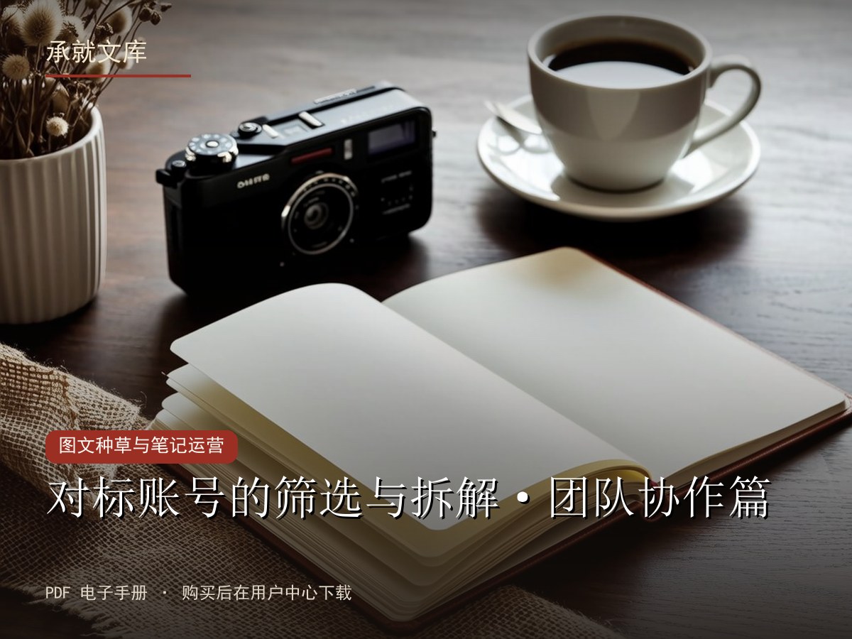 对标账号的筛选与拆解·团队协作篇