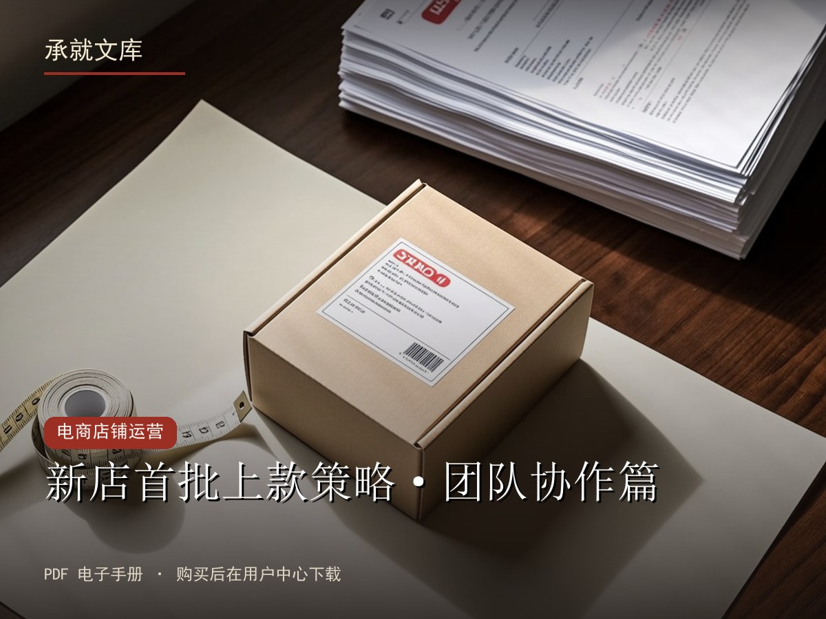 新店首批上款策略·团队协作篇