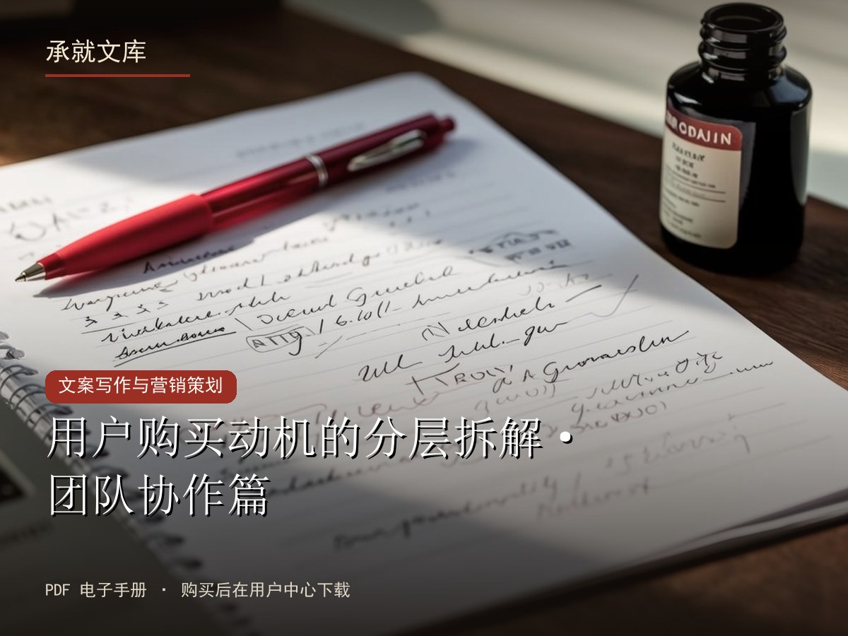 用户购买动机的分层拆解·团队协作篇