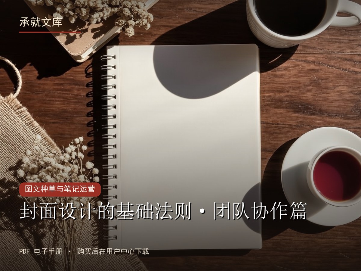 封面设计的基础法则·团队协作篇