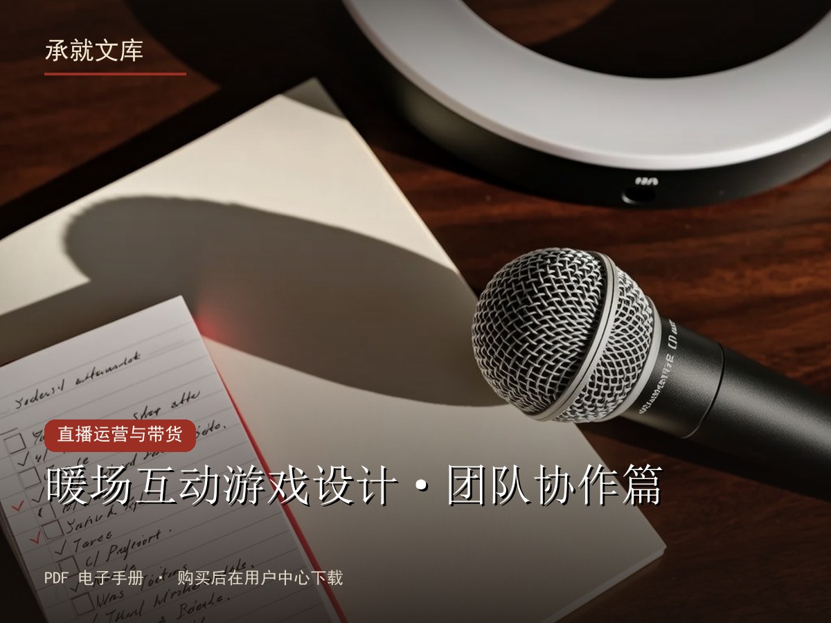 暖场互动游戏设计·团队协作篇