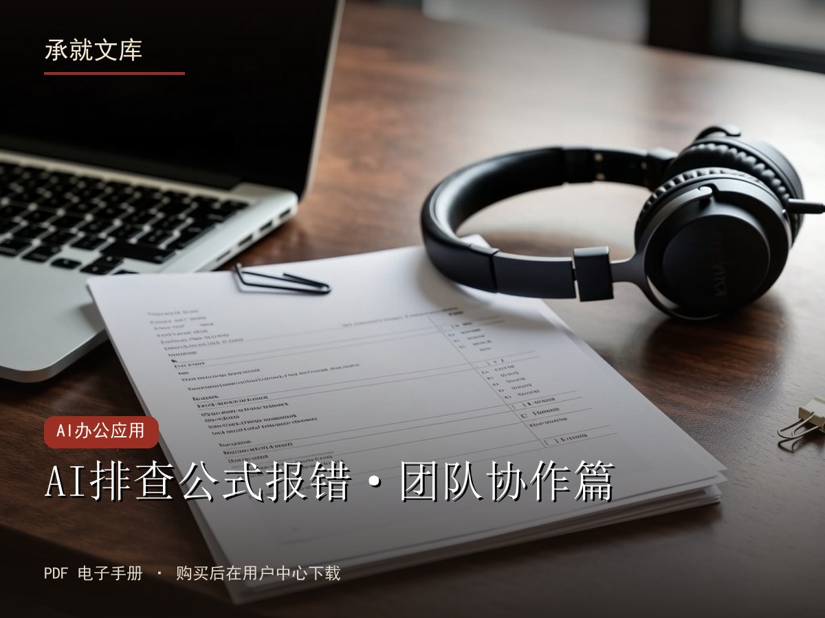 AI排查公式报错·团队协作篇