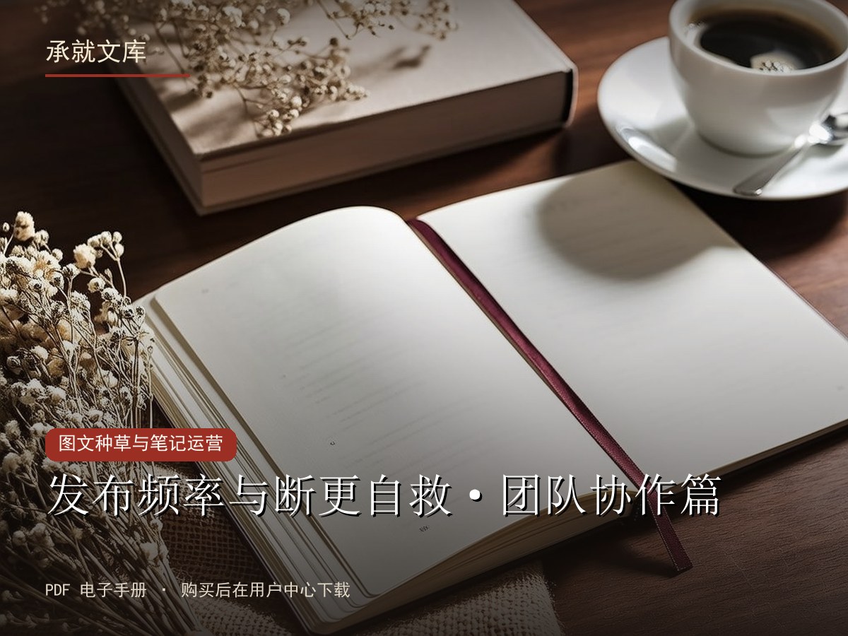 发布频率与断更自救·团队协作篇