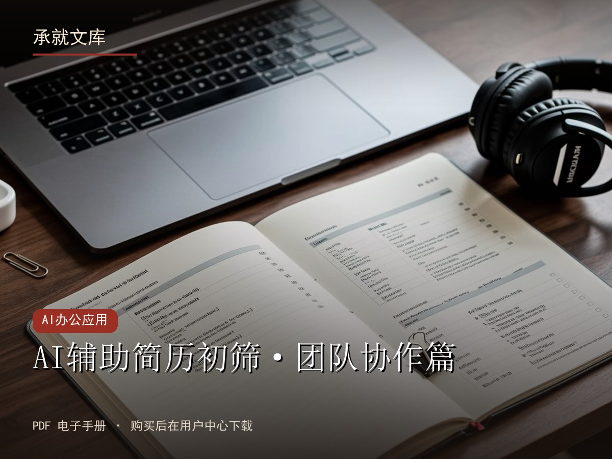 AI辅助简历初筛·团队协作篇