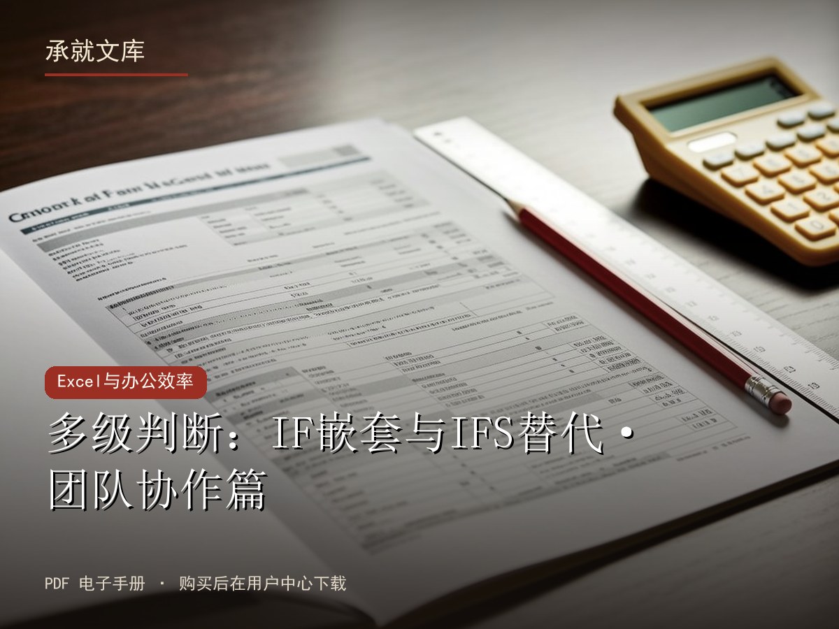 多级判断：IF嵌套与IFS替代·团队协作篇