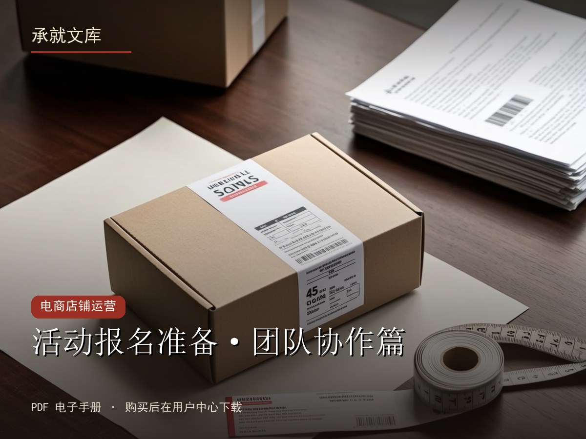 活动报名准备·团队协作篇