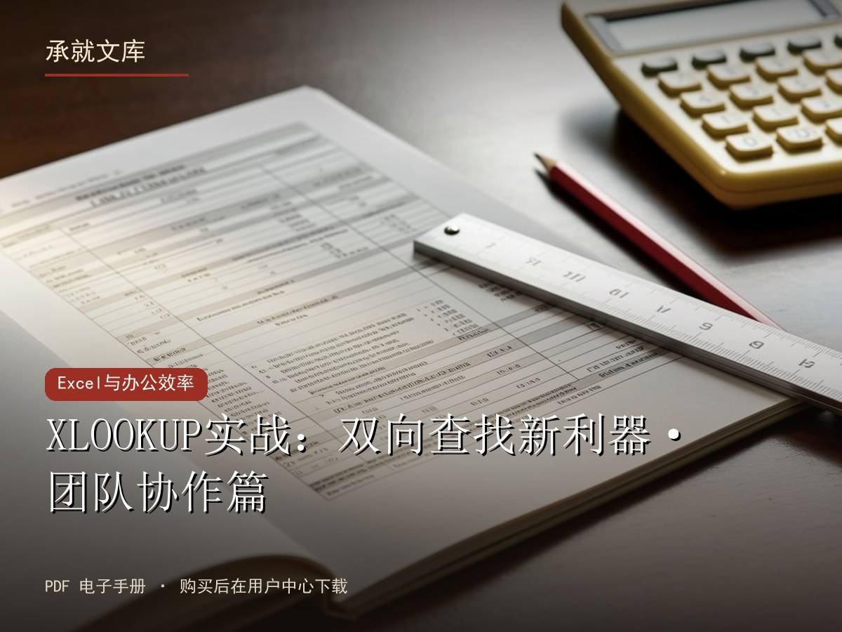 XLOOKUP实战：双向查找新利器·团队协作篇
