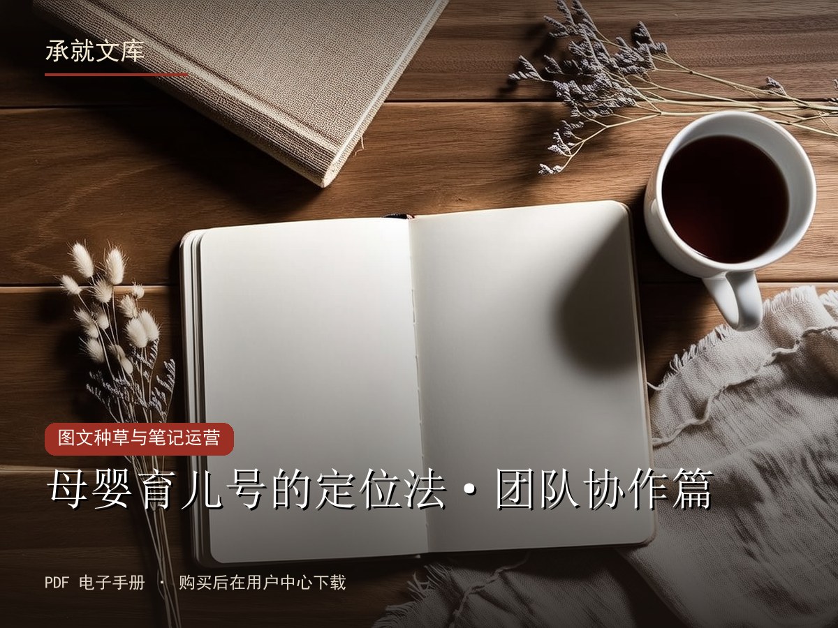 母婴育儿号的定位法·团队协作篇
