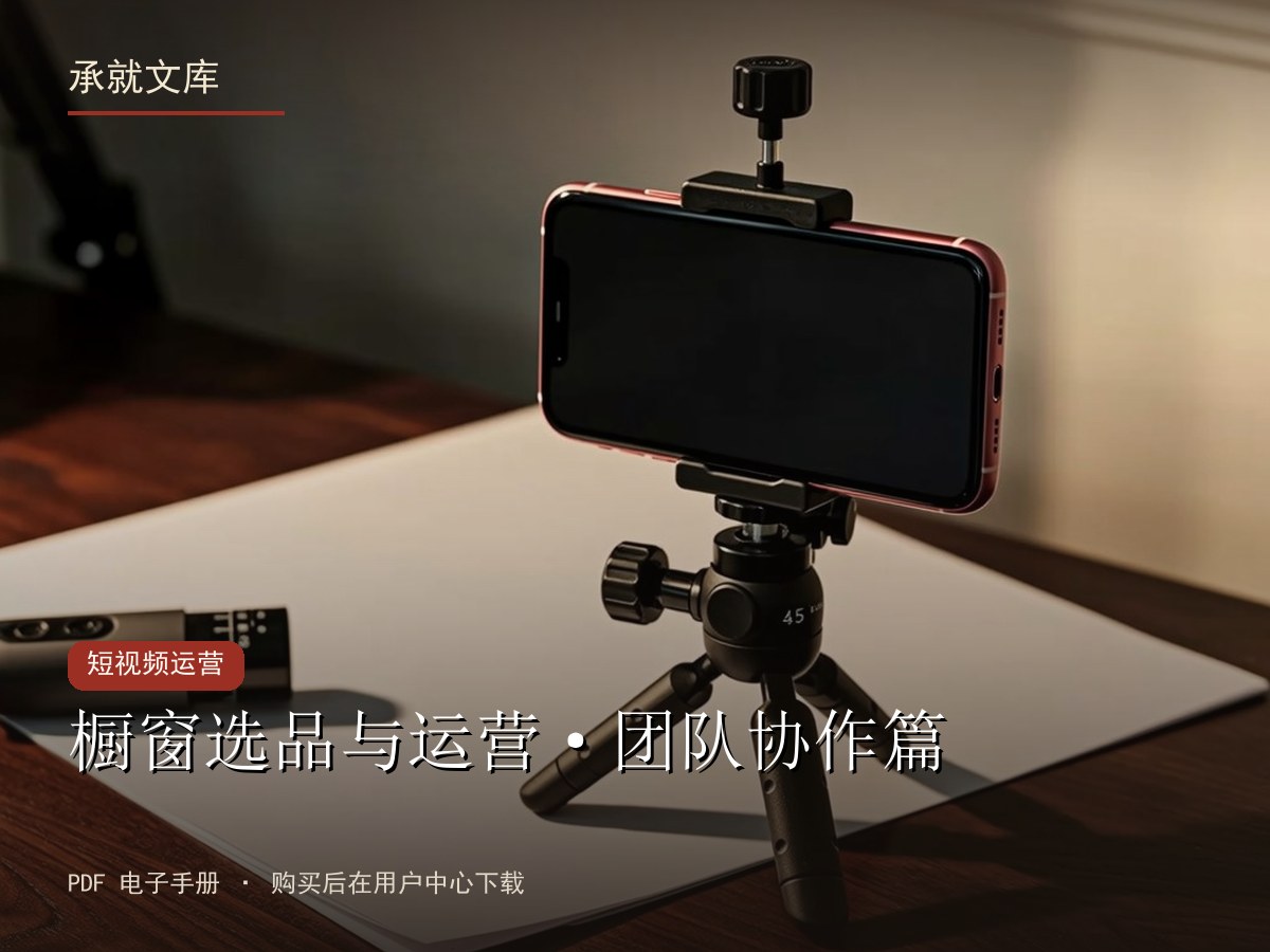 橱窗选品与运营·团队协作篇