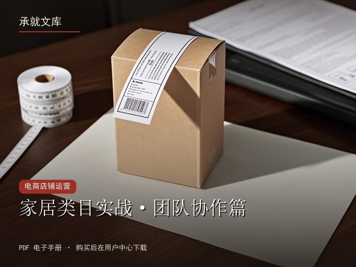 家居类目实战·团队协作篇