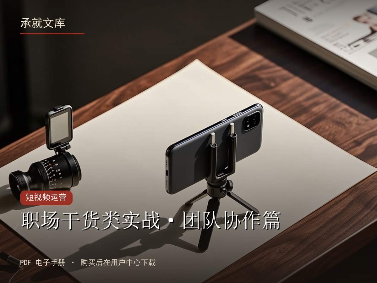 职场干货类实战·团队协作篇
